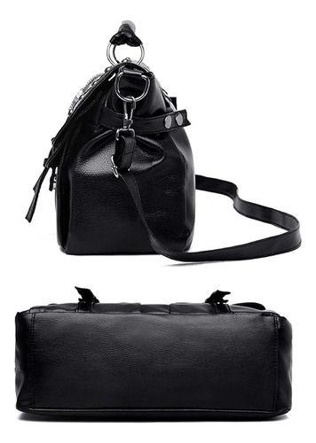 Bolso De Mano Con Remache Para Mujer, Estilo Gótico