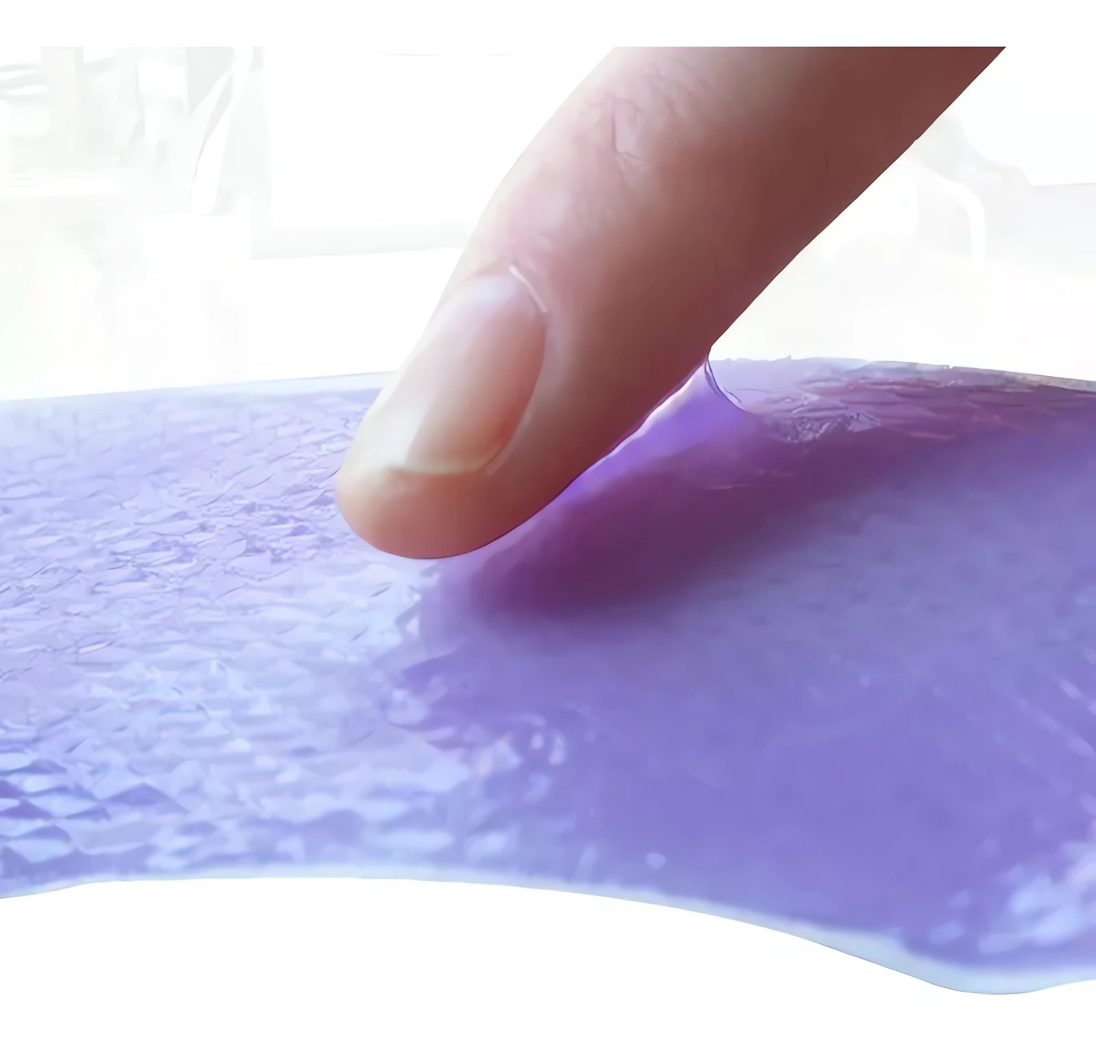Parches de gel frío. para bajar la temperatura, calentura o fiebre, 10 piezas