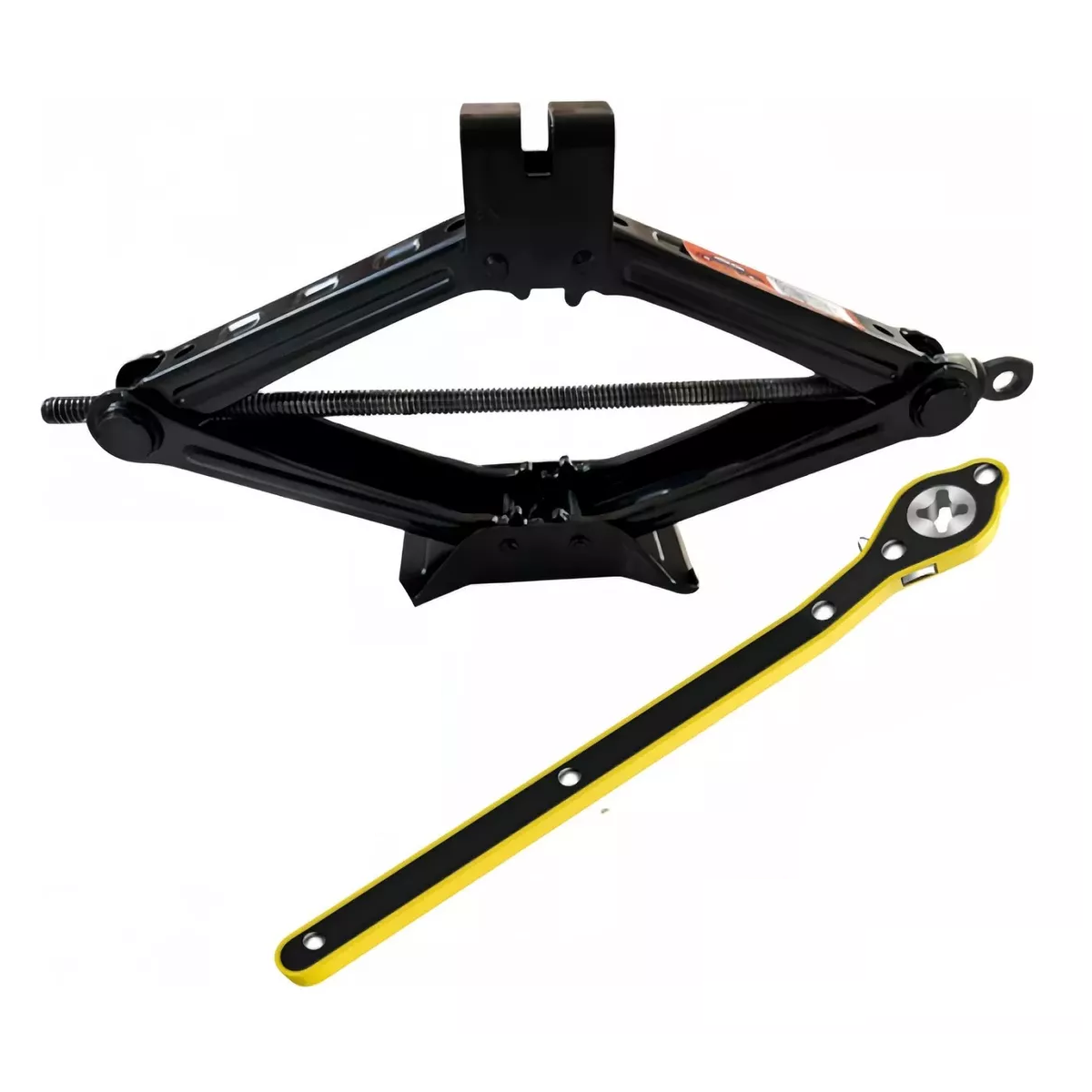 Tijeras Mecánicas Cat (2000 Kg) Negro Linea Amarilla .