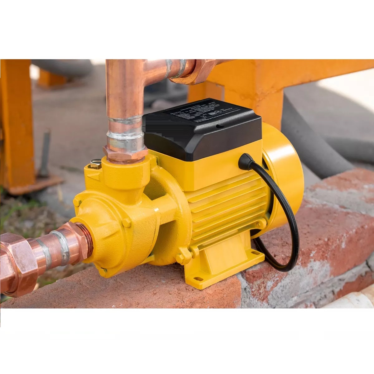 Bomba periférica periférica monofásica 0.5hp amarillo 60Hz 127V