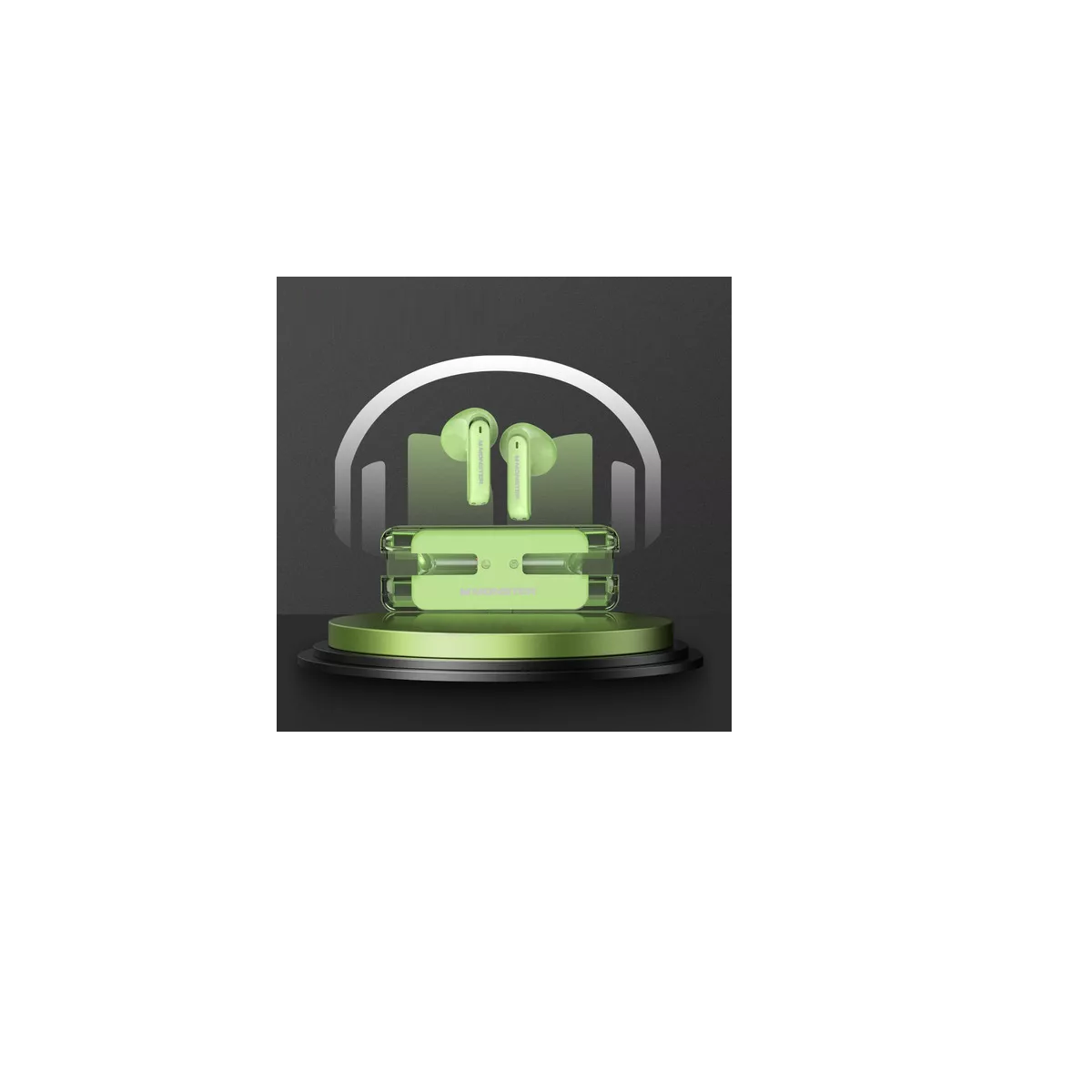 Audífonos Inalámbricos Bluetooth De Lujo Verde