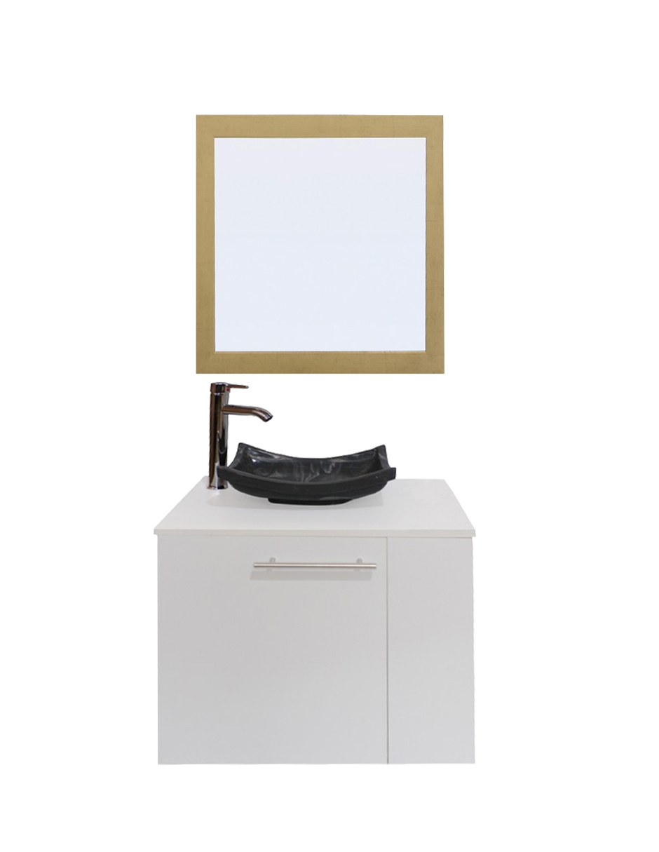 Gabinete Para Baño Con Espejo Decorativo 60x50 Decomobil