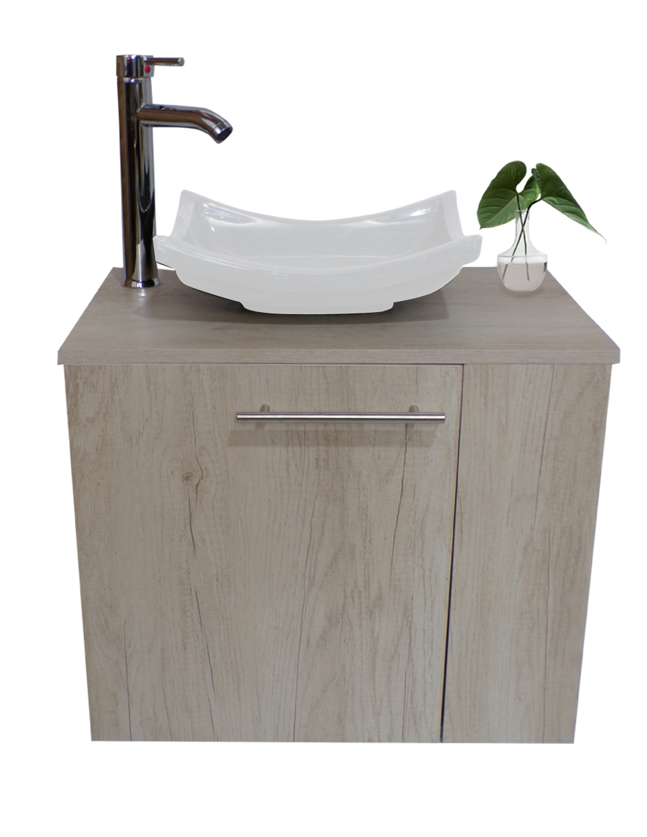 Gabinete Para Baño Con Espejo Decorativo 60x50 Decomobil