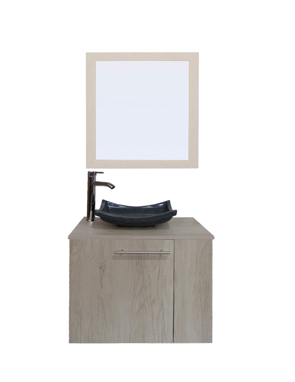 Gabinete Para Baño Con Espejo Decorativo 60x50 Decomobil