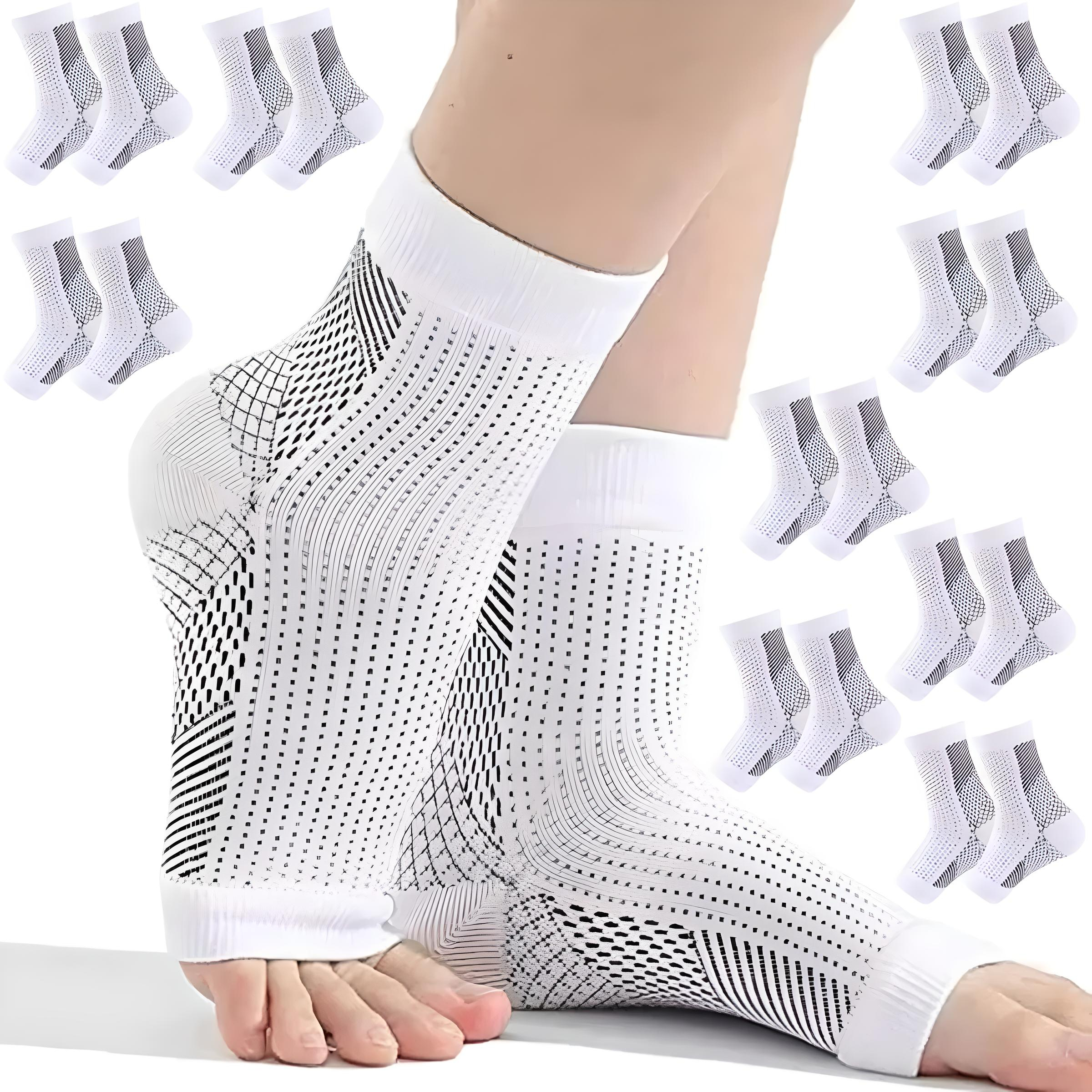 Calcetines De Compresión De , 10 Pares Talla L - XL.