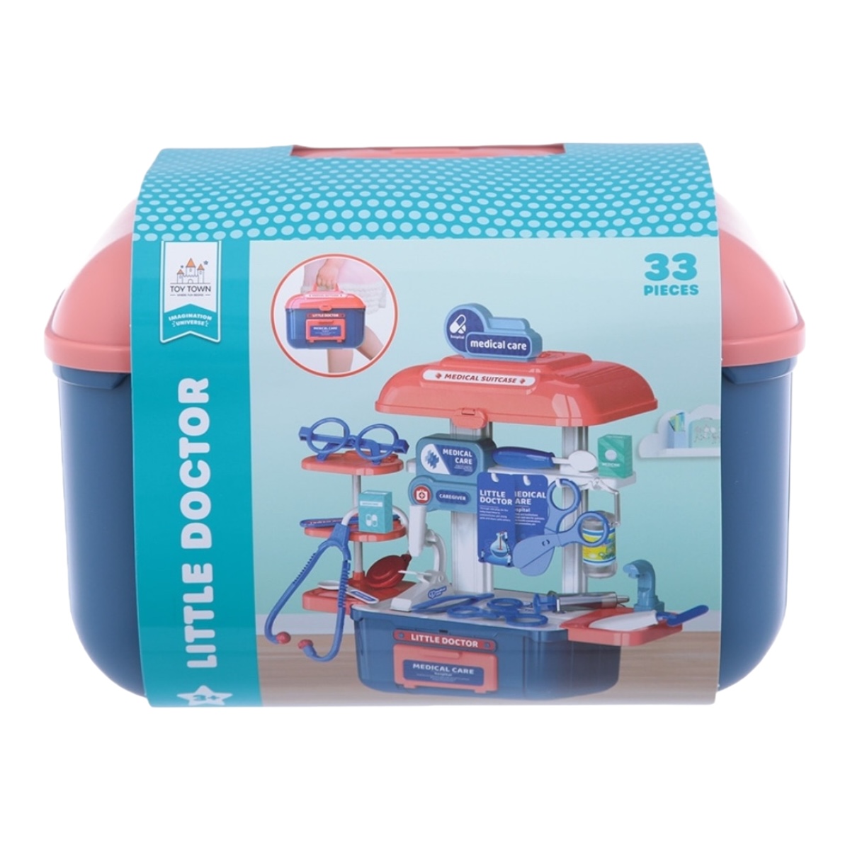 Set Medico Infantil Little Town Doctor Atencion Emergencias.