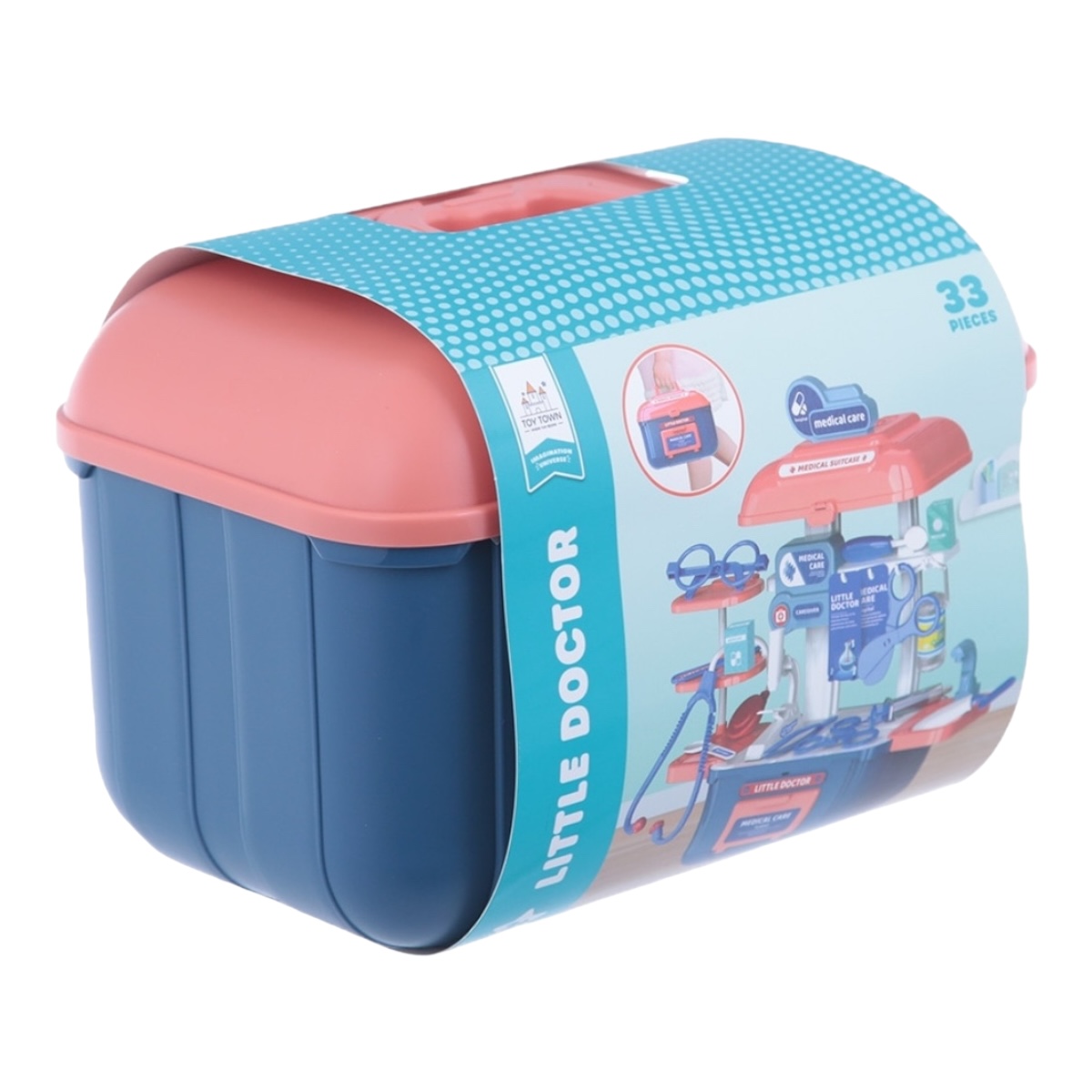 Set Medico Infantil Little Town Doctor Atencion Emergencias.