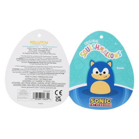 Peluche Sonic The Hedgehog Squishmallows Original Juguete Regalo.