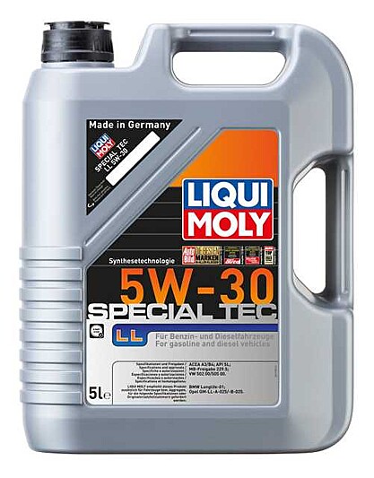 Aceite Sintético 5w30 Liqui Moly Special Tec LL, 5L
