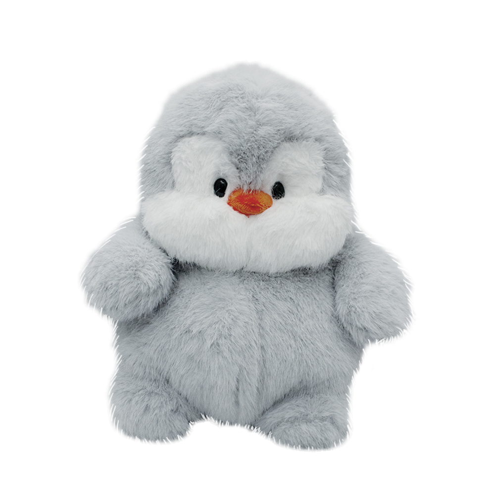 Bonito Pingüino Sentado de Peluche Ultra suave y Esponjoso de 30 cm Compañero de Juego y Siesta Materiales Suaves de Lujo