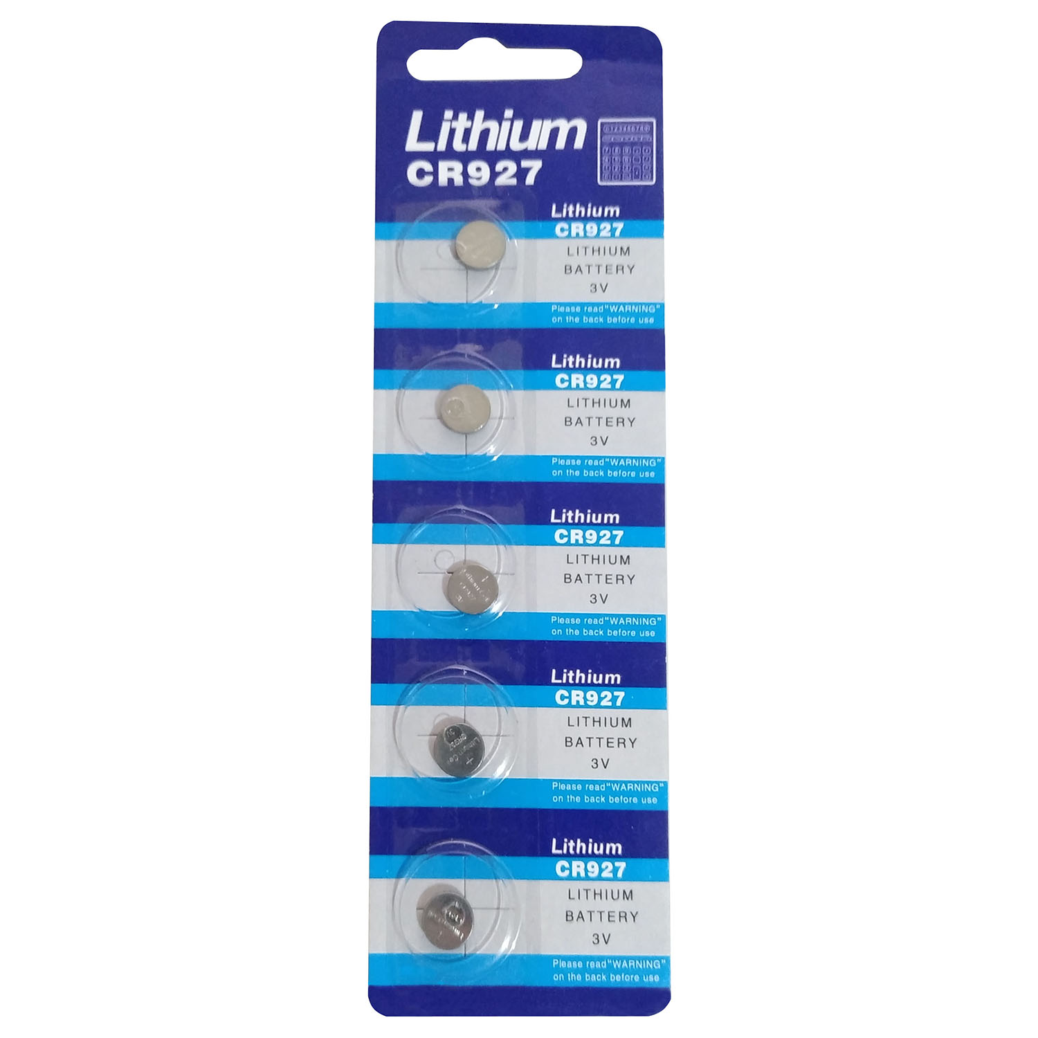 Lithium Battery Vinnic CR927 3V - 5 Pieces - Online Store Baltrade