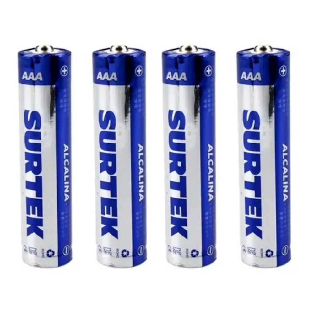 4 Pilas Alcalinas Aa Ni-mh Baterías 1.5v 1600mah Surtek.