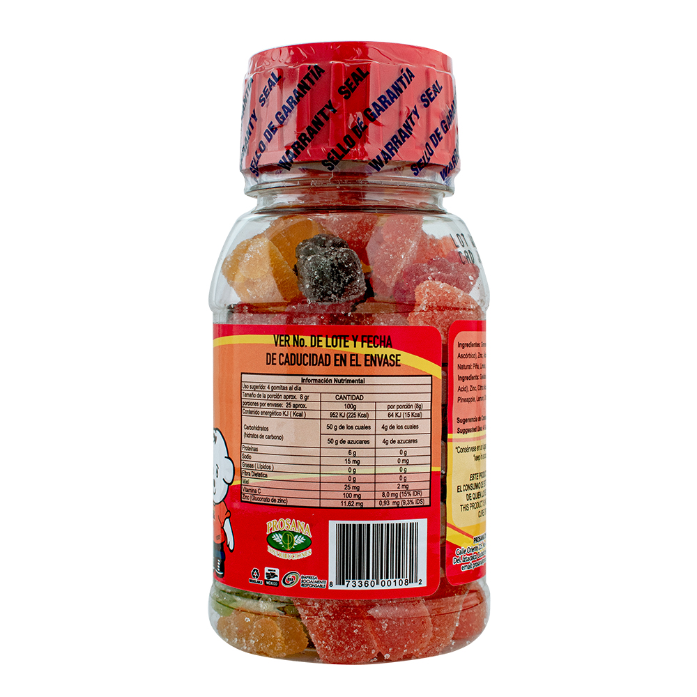 CitriOsitos HONEY LAND Gomitas con miel de abeja, Vitamina C y Zinc