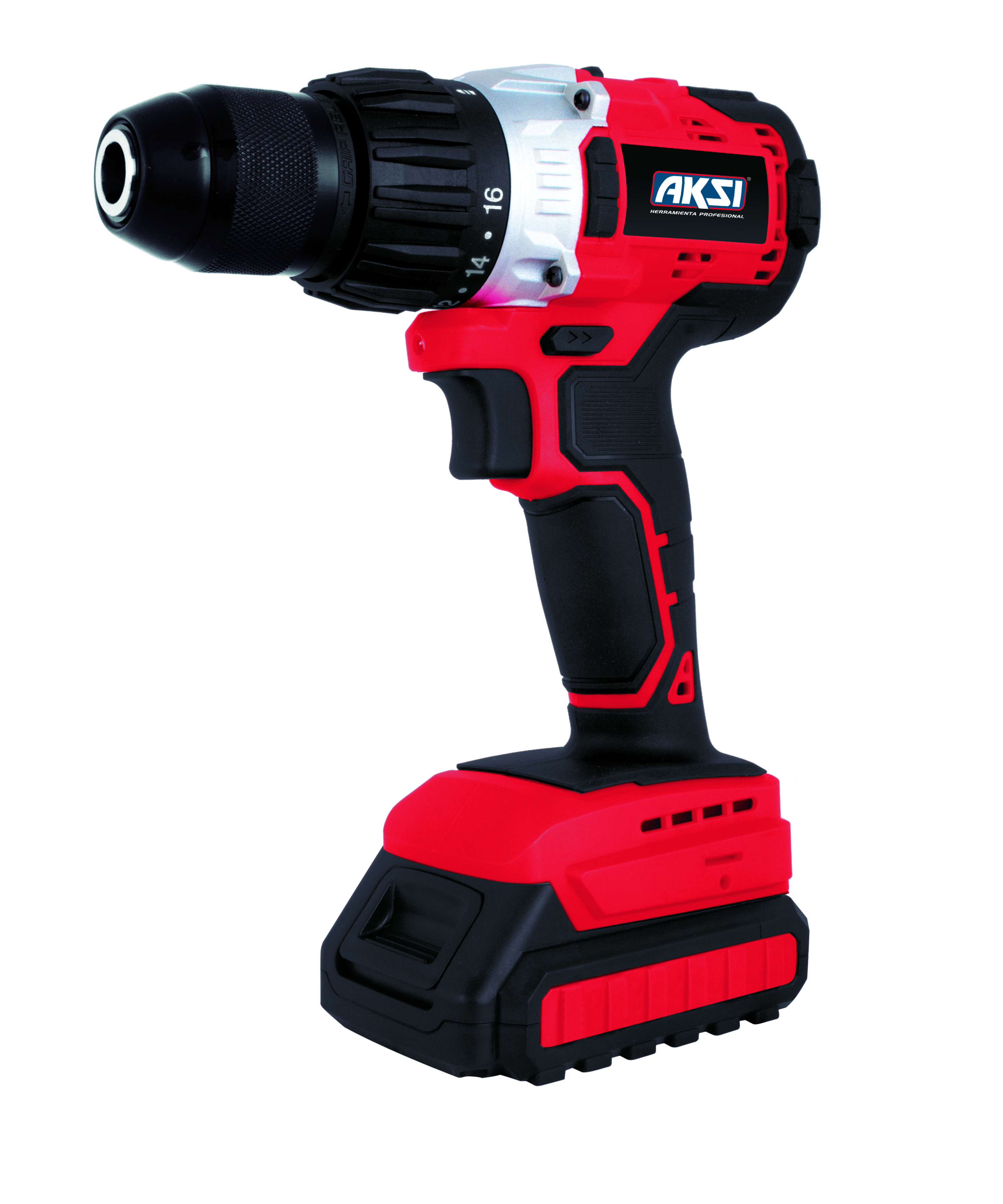 Taladro Inalambrico Aksi Sin Carbones de 1/2 pulg Profesional