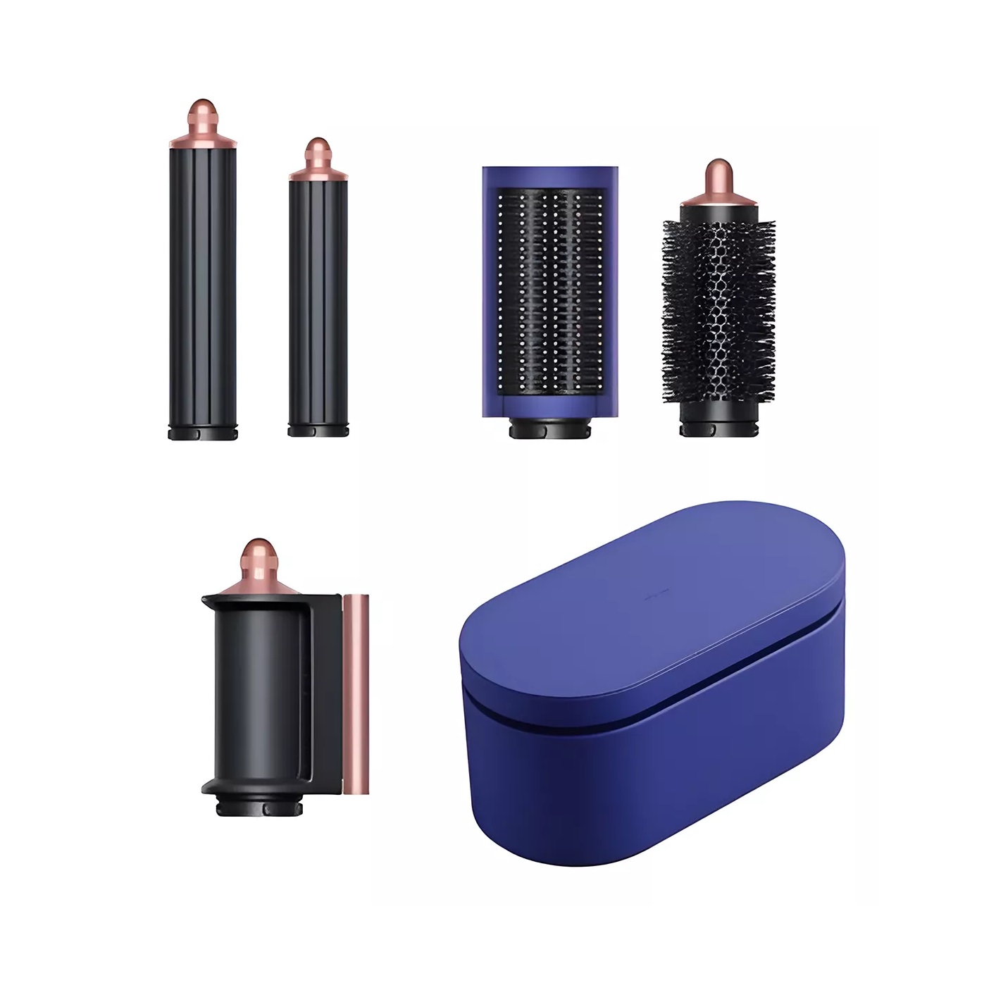 Multiestilizador Dyson Airwrap Special Combo Edicion Limitada, Color "Azul/Rosa" Con Accesorios, Modelo: HS05/BLUE