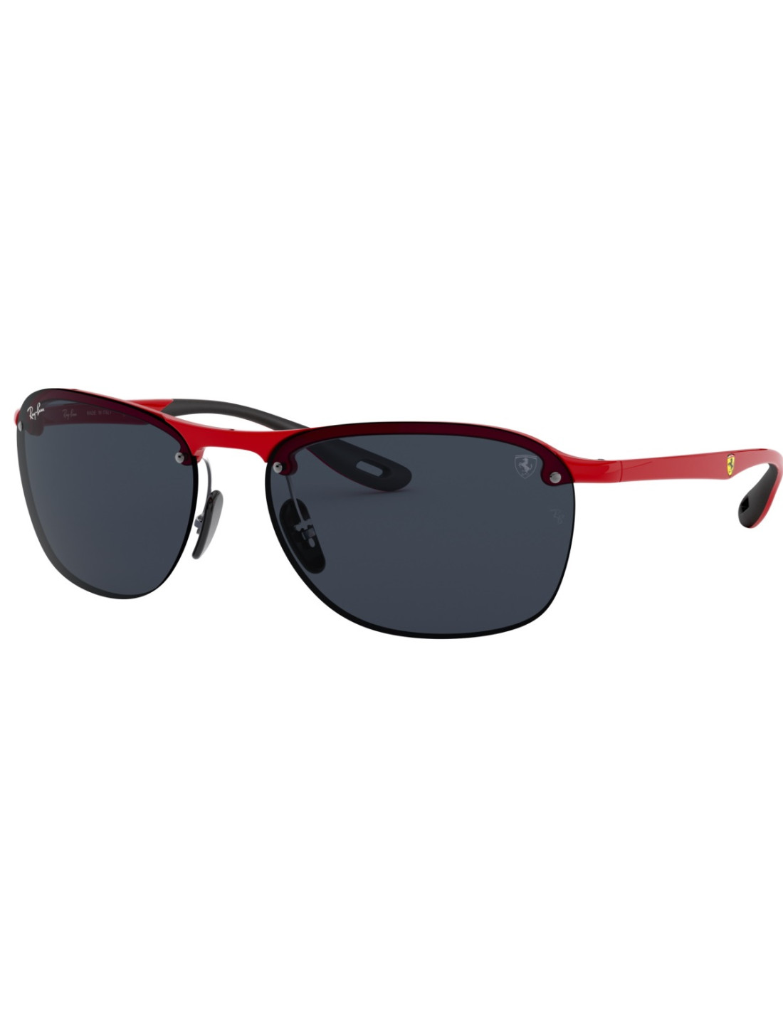 Lentes de sol Ray Ban RB4302M F601/71 Scuderia Ferrari Negro Rojo