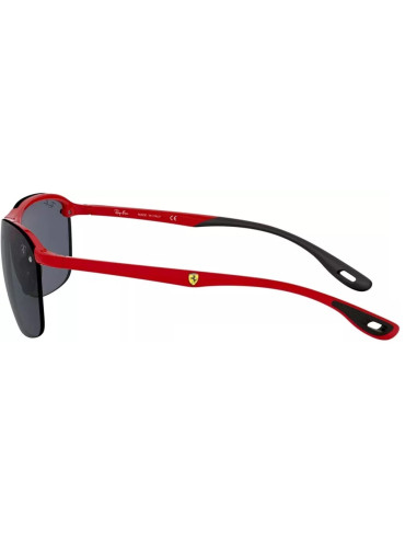 Lentes de sol Ray Ban RB4302M F601/71 Scuderia Ferrari Negro Rojo