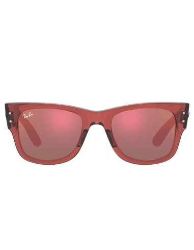 Lentes de sol Ray Ban RB0840S 6637/2K Mega Wayfarer Vino Carey