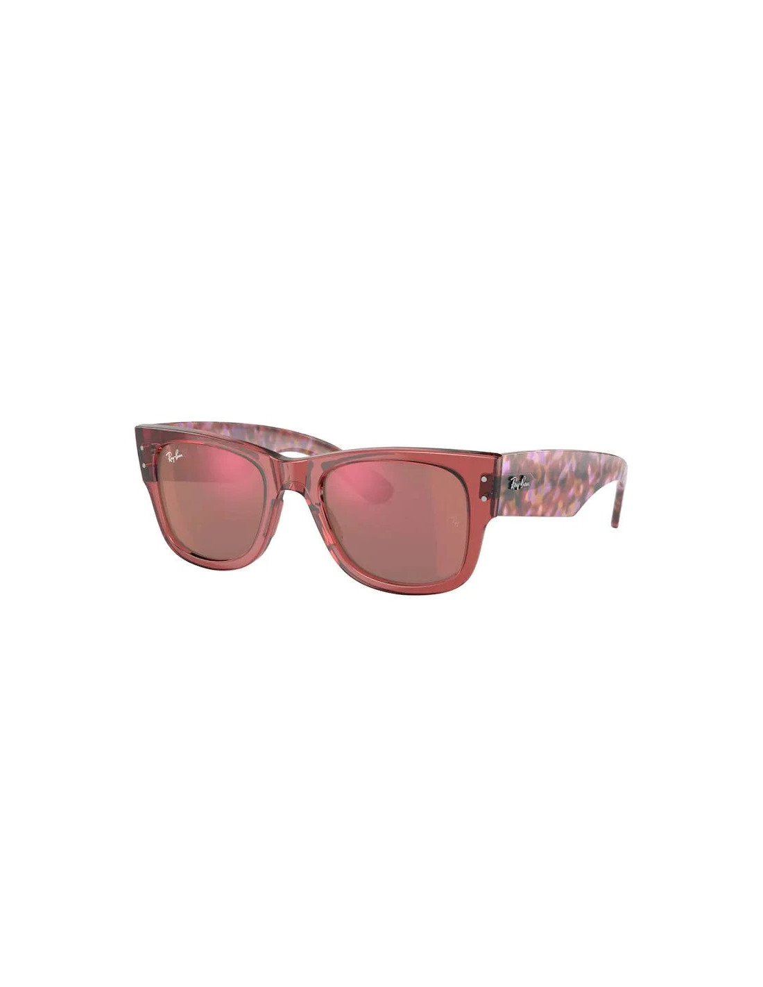 Lentes de sol Ray Ban RB0840S 6637/2K Mega Wayfarer Vino Carey