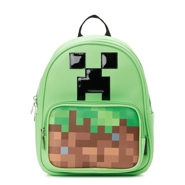 Mini Mochila Escolar Minecraft Creeper Regreso Clases