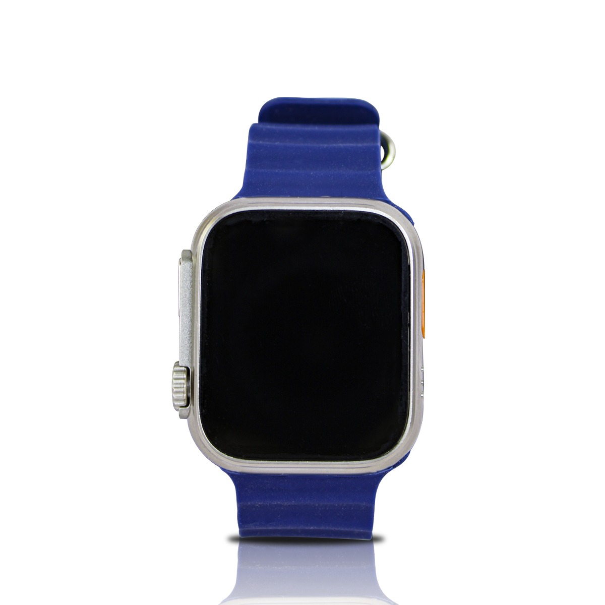 Smart Wach Et21 Pro Correa Azul De Silicona Y Cargador Magnetico.