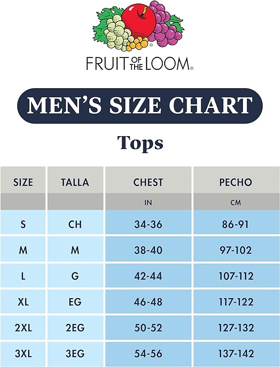 Fruit of the Loom Eversoft - Playera sin Mangas de algodón para Hombre, Transpirable y Absorbe la Humedad con Control de Olor, Tallas S-4x.