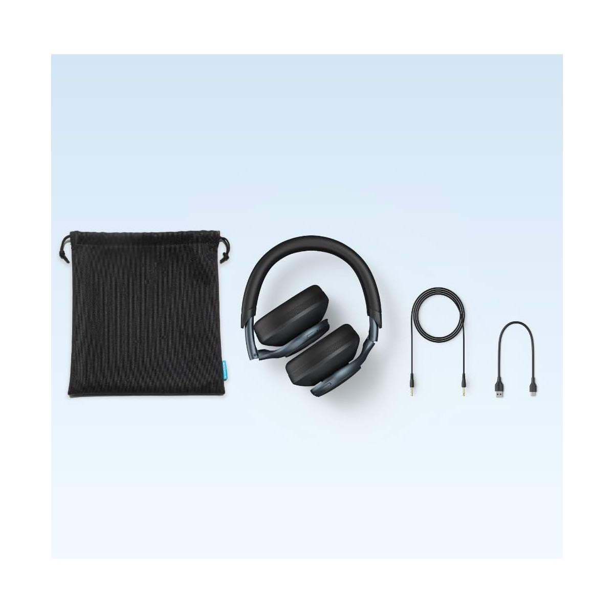 Audífonos Inalámbricos SOUNDCORE by Anker Diadema Over-Ear Negro.