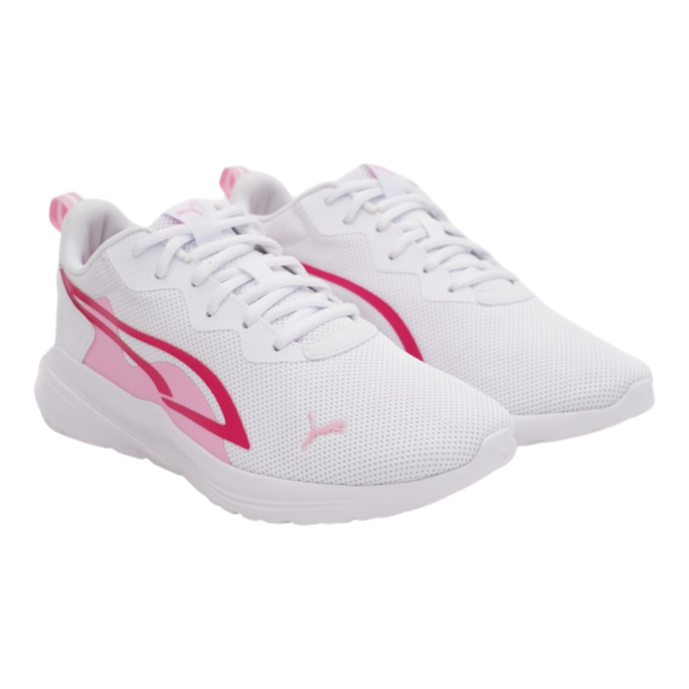 Tenis Puma All Day Active Blanco Rosa de Mujer 386269 28