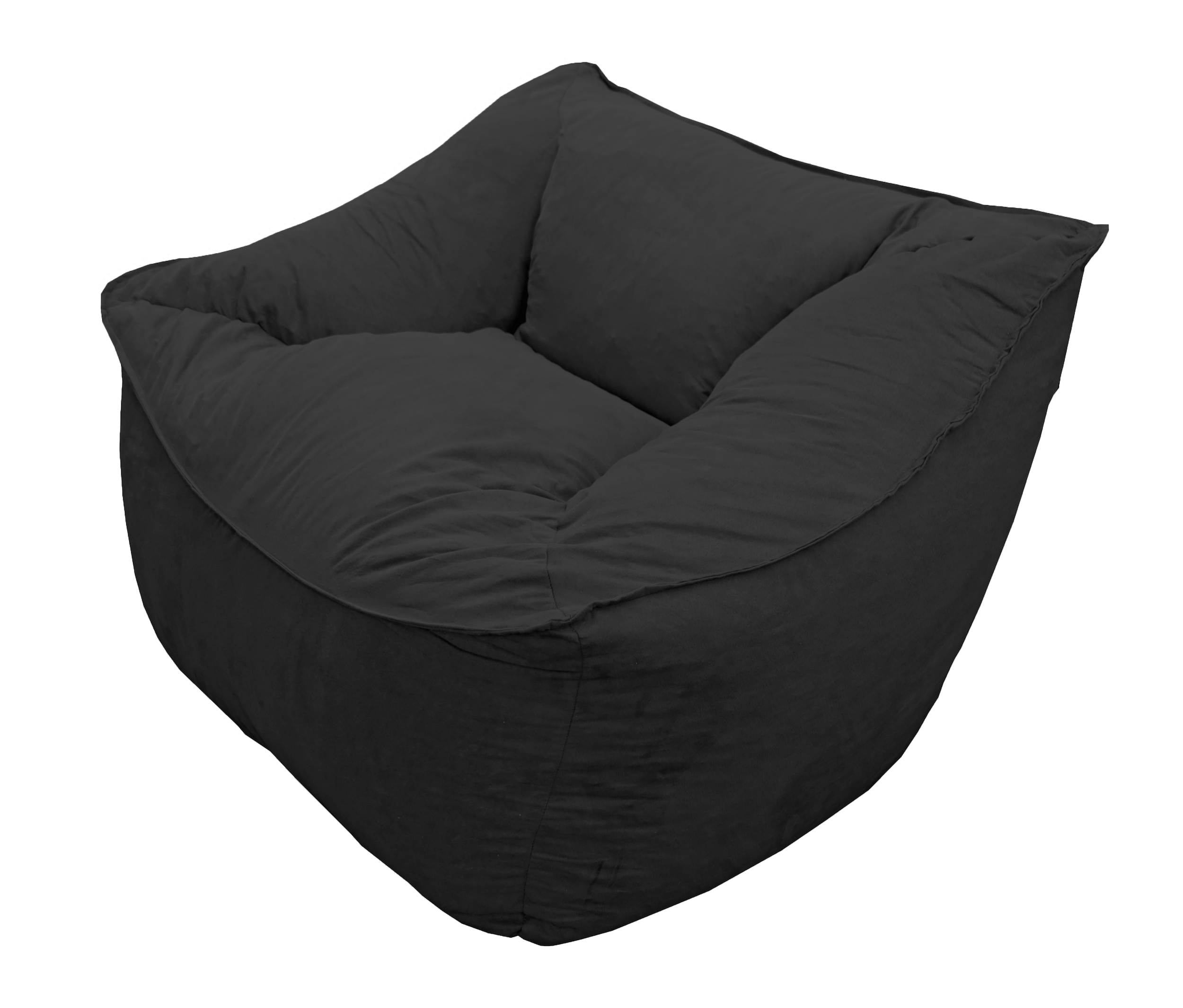 Sillon Puff El Bazar Store Negro, Sillon Ocasional