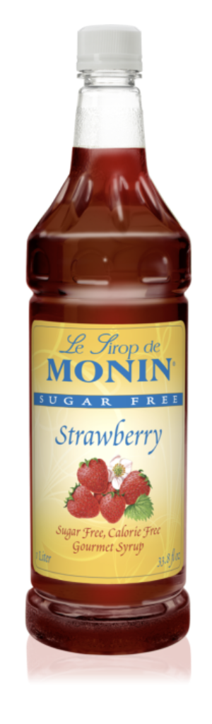 Jarabe MONIN Fresa Sin Azúcar 1lt