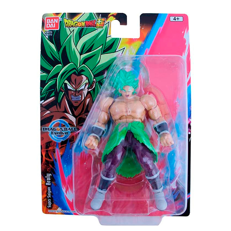 Dragon ball Super Saiyan Broly Serie Evolve.