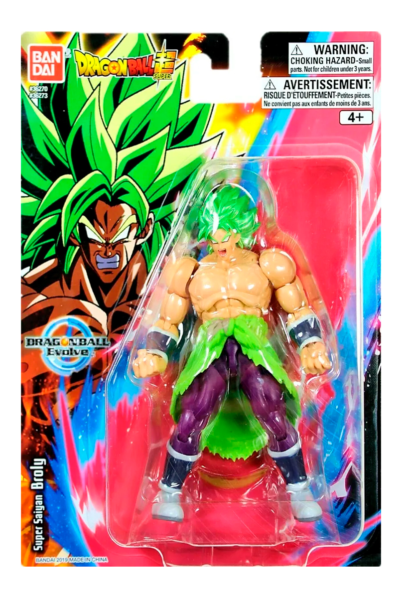 Dragon ball Super Saiyan Broly Serie Evolve.
