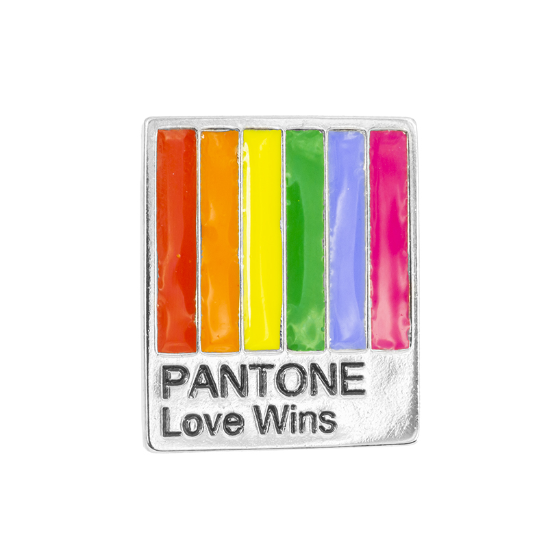 Pin Colección 'Pride Pantone' Resina De Colores Y Níquel.