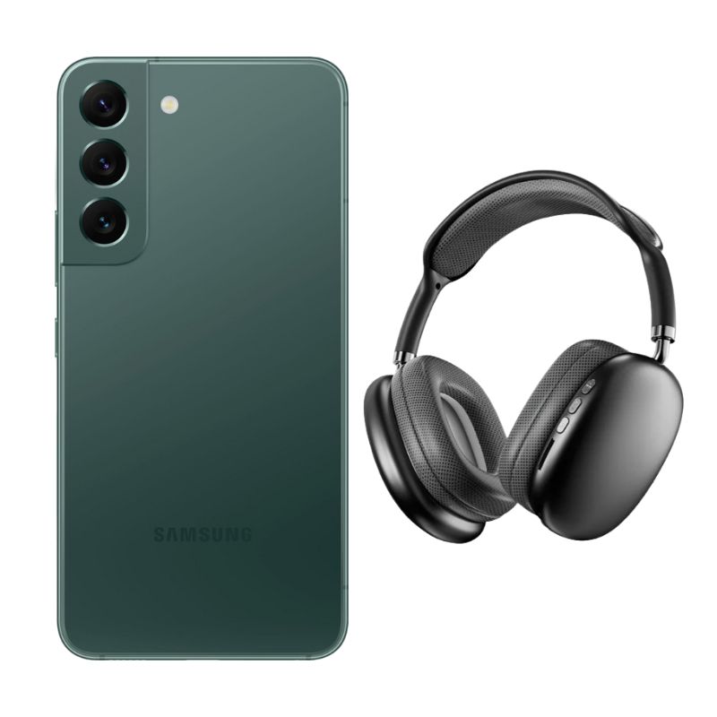 Galaxy S22 Plus 128GB Verde Reacondicionado Grado A + Diadema Genérica.