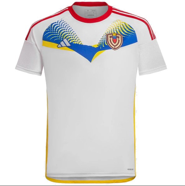 Nuevo! Jersey Venezuela Copa America 2024/2025 Visita Blanca Talla L.