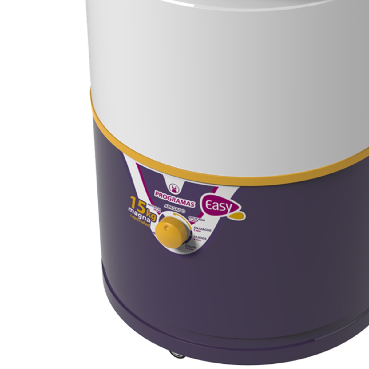 Lavadora Redonda Easy LRE15M 15KG Manual Morada ORTY ENTREGA SÓLO VÁLIDA EN LA CIUDAD DE MÉXICO Y ZONA METROPOLITANA.