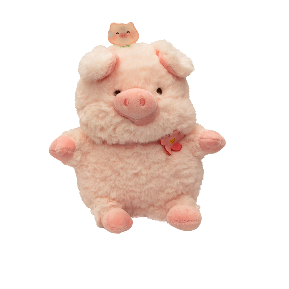 Bonito Puerquita de Peluche Ultra suave y Esponjoso de 21 cm Compañero de Juego y Siesta Materiales Suaves de Lujo.