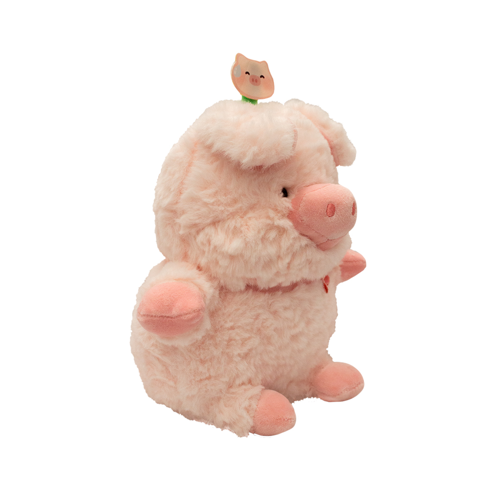 Bonito Puerquita de Peluche Ultra suave y Esponjoso de 21 cm Compañero de Juego y Siesta Materiales Suaves de Lujo.