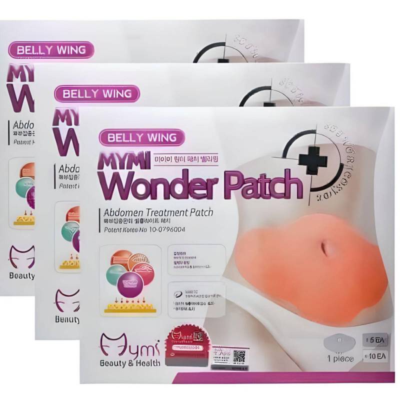 15 Parches Mymi Wonder Patch Para Abdomen.