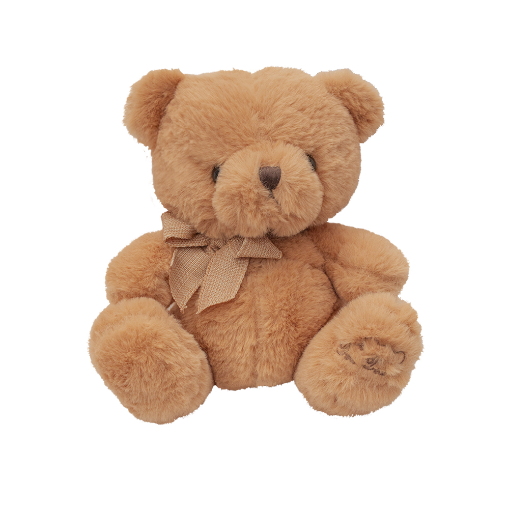Bonito Osito con Moño de Peluche Ultra suave y Esponjoso de 20 cm Compañero de Juego y Siesta Materiales Suaves de Lujo.