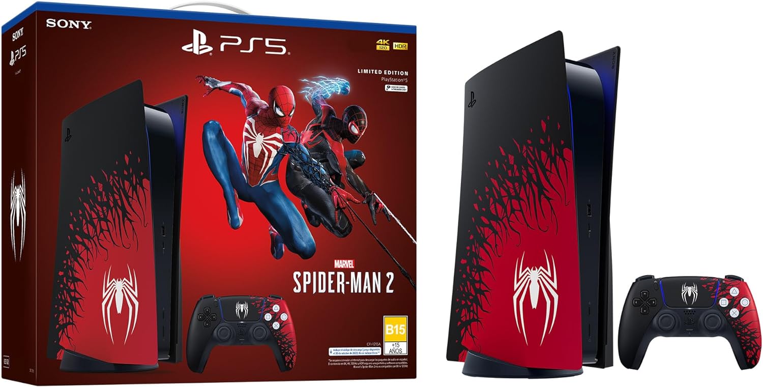 Consola Playstation 5 Lector Edicion Spider Man 2 - Game Center