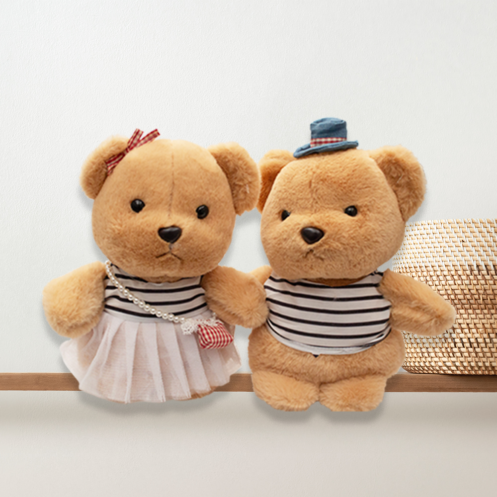 Ositos Vintage Pareja De Peluches Bonito Pareja De Ositos Vintage