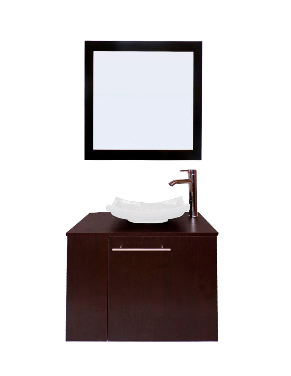 Gabinete Para Baño Con Espejo Decorativo 60x50 Decomobil