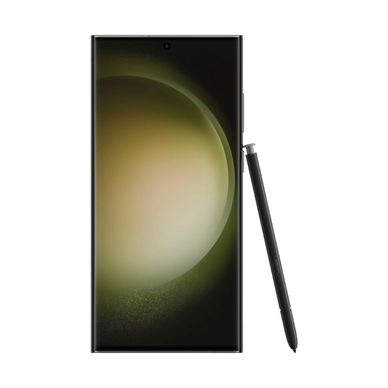 Galaxy S23 Ultra 256GB Verde Reacondicionado Grado A + Baston Bluetooth.