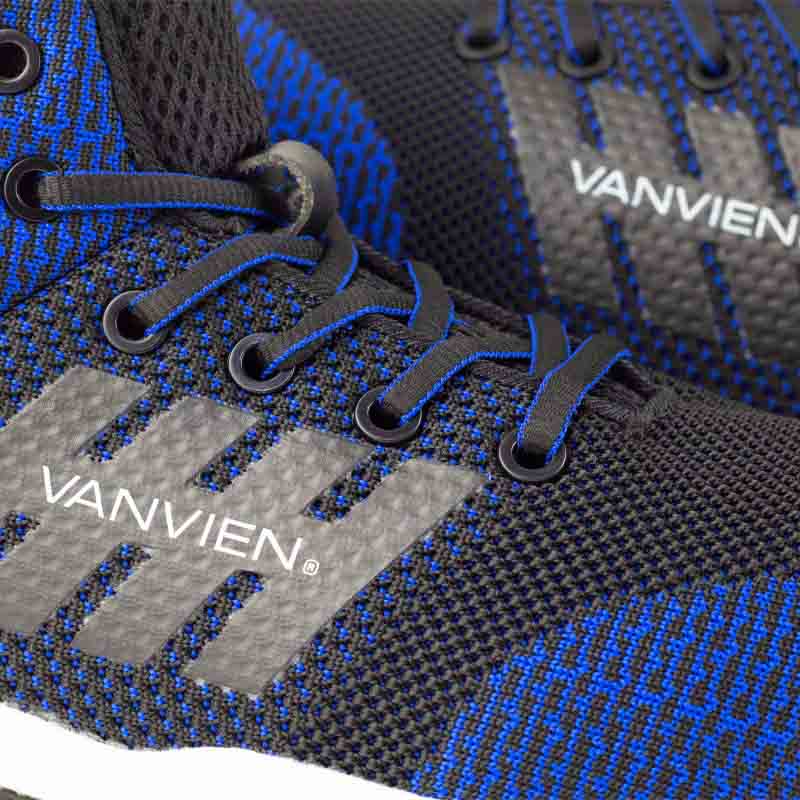 Tenis Industrial Dielectrico Con Casquillo Van Vien Hombre FE0008 Azul.