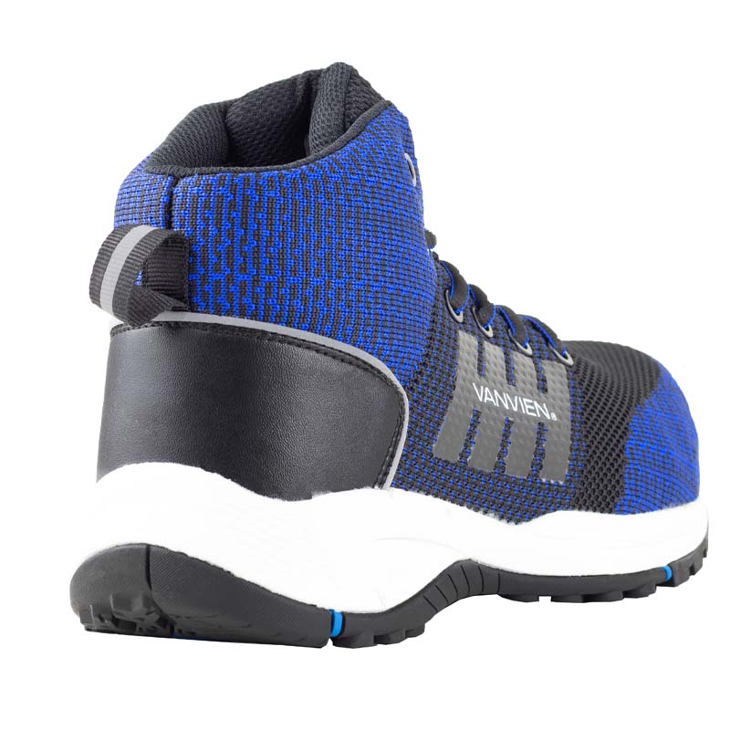 Tenis Industrial Dielectrico Con Casquillo Van Vien Hombre FE0008 Azul.