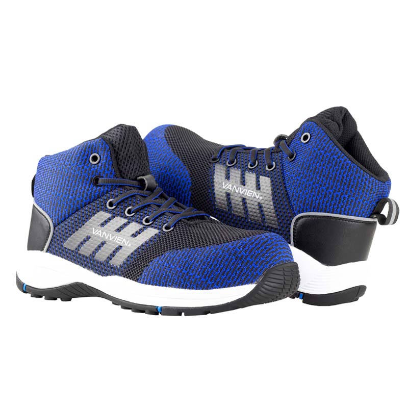 Tenis Industrial Dielectrico Con Casquillo Van Vien Hombre FE0008 Azul.