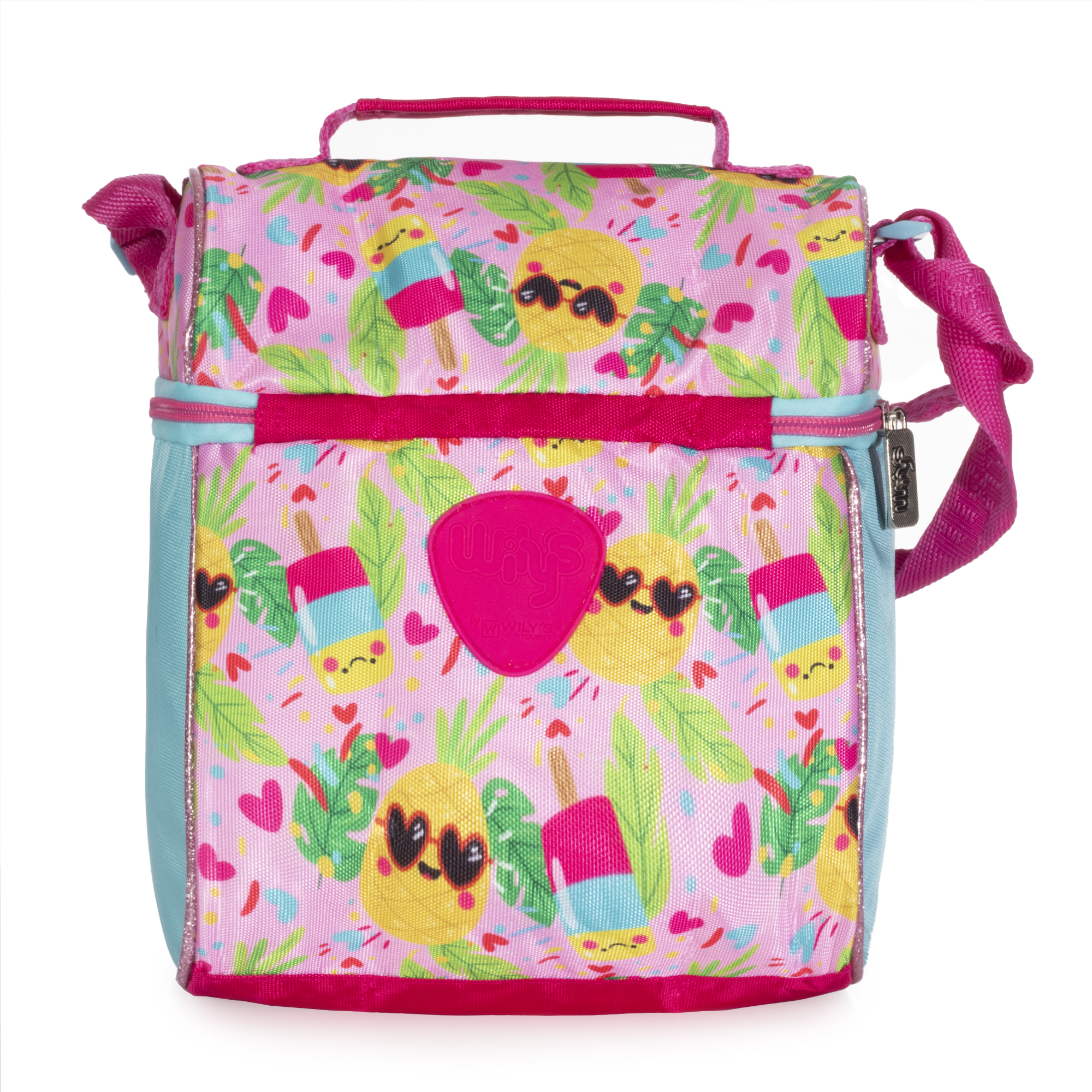 Lonchera Lentejuela Reversible Wilys Pineapple Summer