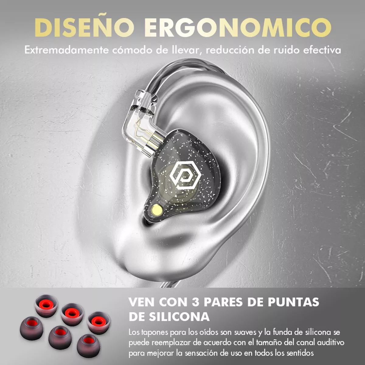 Audífonos in-ear gamer Popcorn BASS X8 PRO negro