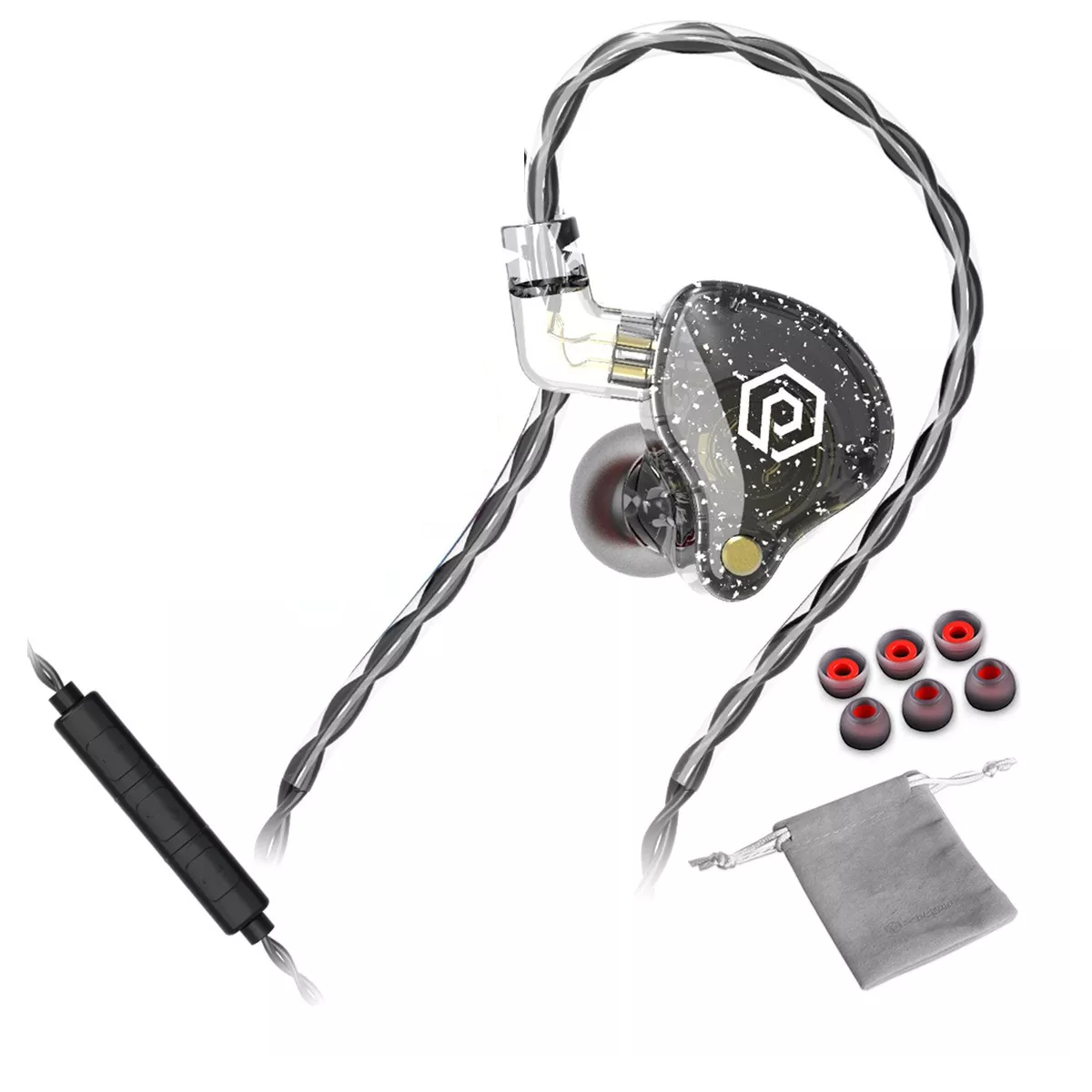 Audífonos in-ear gamer Popcorn BASS X8 PRO negro